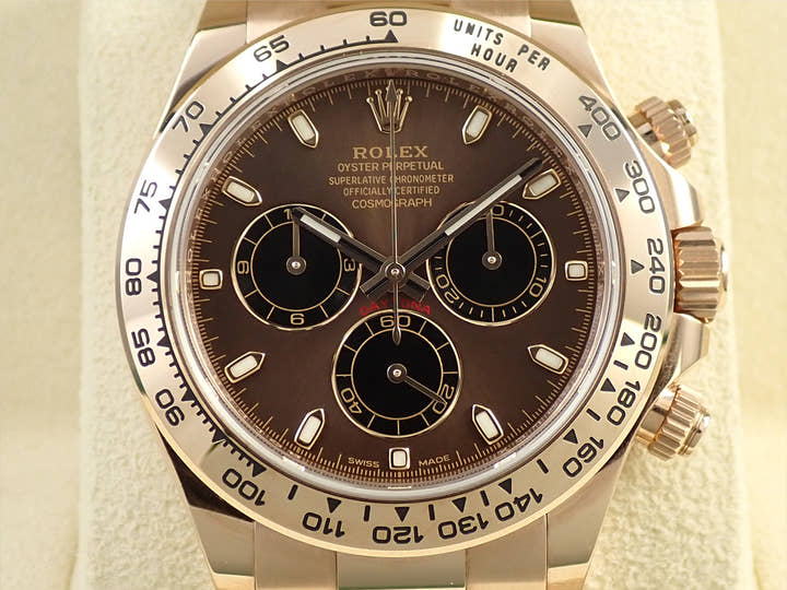 ロレックス デイトナ Ref.116505 エバーローズゴールド チョコレート文字盤