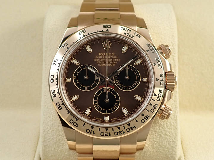 ロレックス デイトナ Ref.116505 エバーローズゴールド チョコレート文字盤