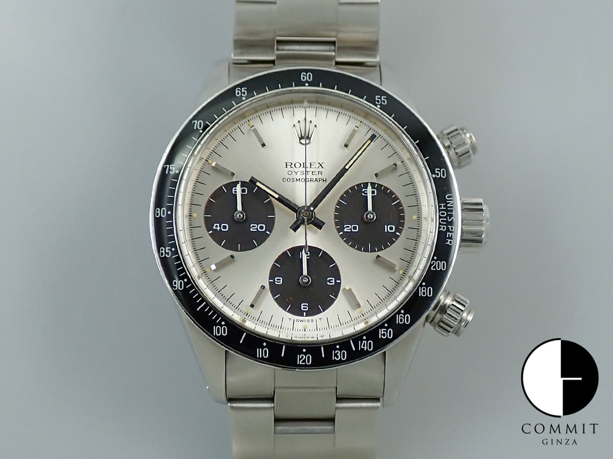 ロレックス デイトナ Ref.6263 シルバー文字盤 中古 42S23177