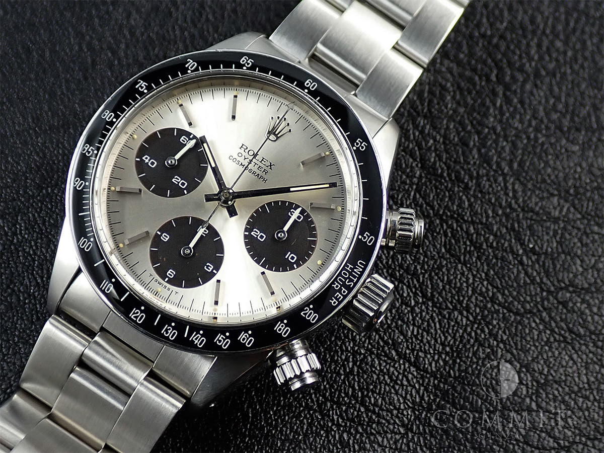 ロレックス デイトナ Ref.6263 シルバー文字盤 中古 42S23177
