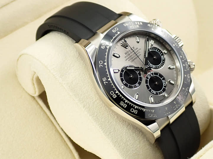 Rolex Daytona Ref. 116519LN White Gold Steel x Black Dial