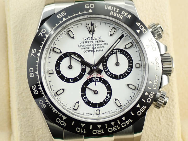 Rolex Daytona Ref. 116500LN Stainless Steel White Dial