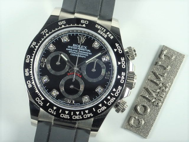 Rolex Daytona 8P Diamond Dial 18KWG