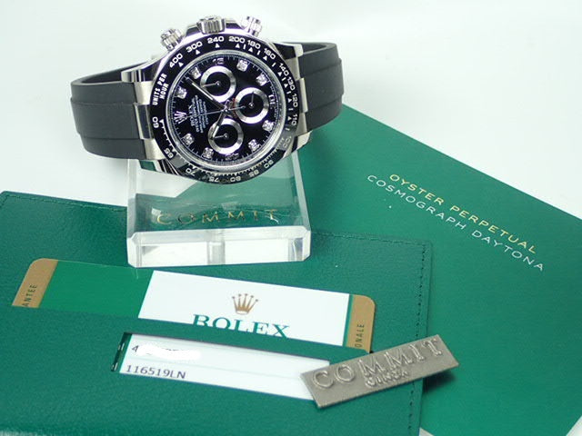 Rolex Daytona 8P Diamond Dial 18KWG