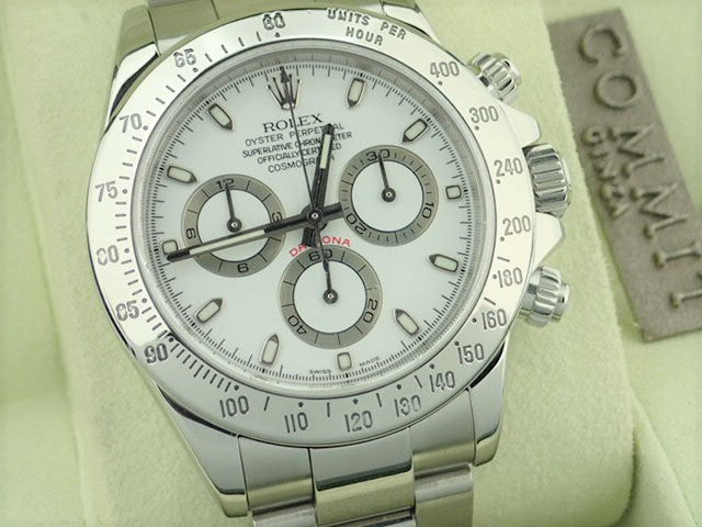 Rolex Daytona White Dial D Serial