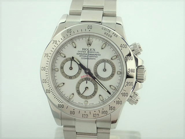 Rolex Daytona White Dial D Serial