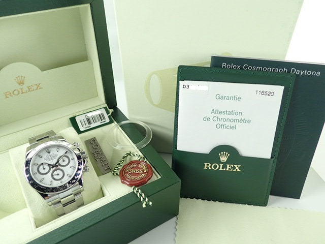 Rolex Daytona White Dial D Serial