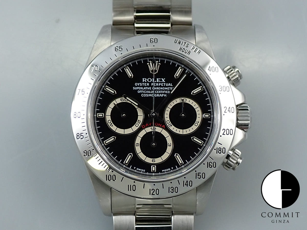 ロレックス デイトナ エルプリメロ Ref.16520 ブラック文字盤 中古 753FSAKA