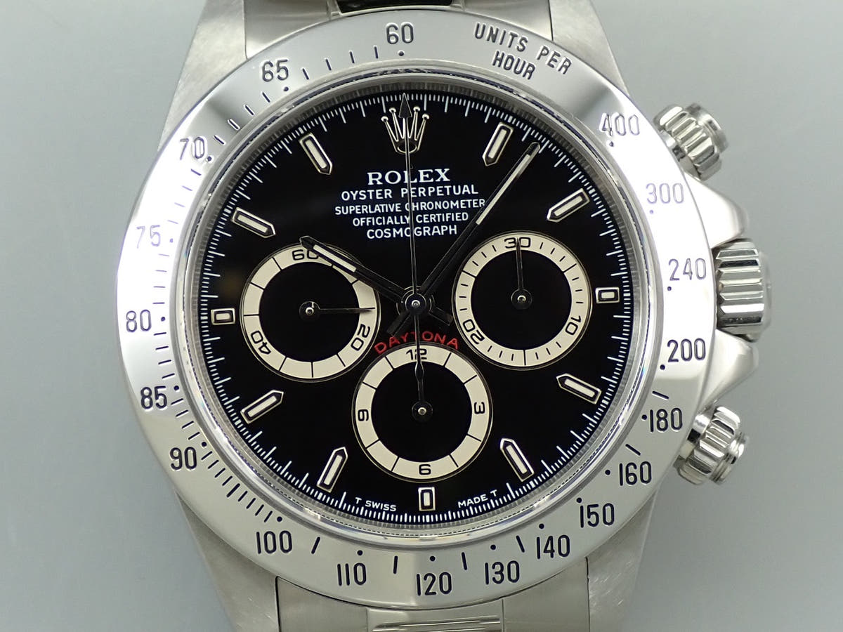 ロレックス デイトナ エルプリメロ Ref.16520 ブラック文字盤 中古 753FSAKA