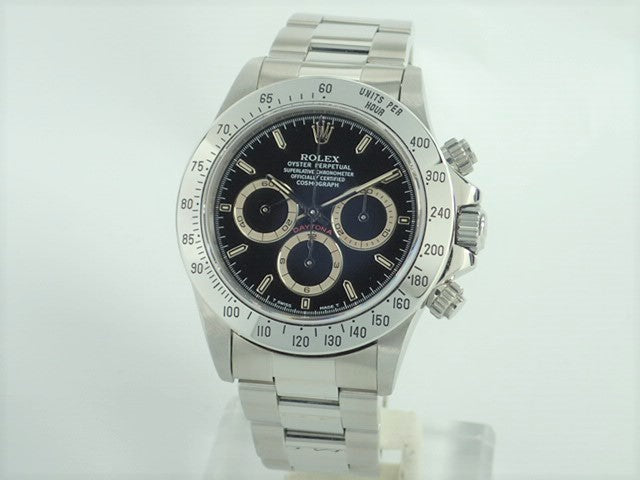 Rolex Daytona El Primero Black Dial U-Serial Number