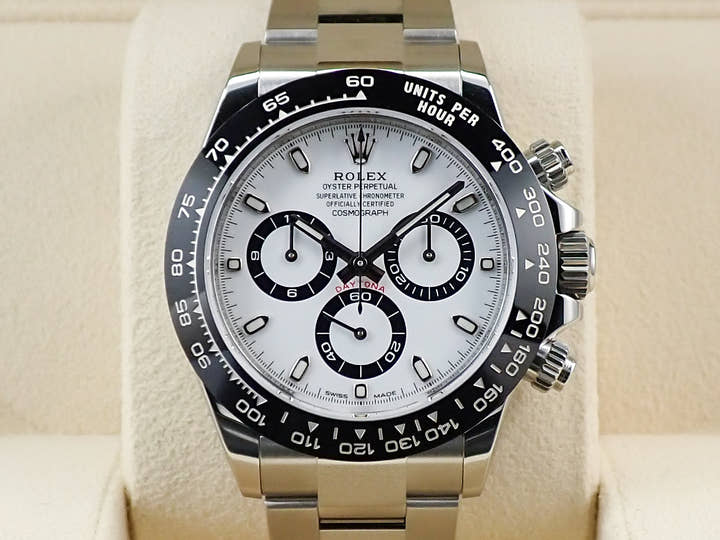 Rolex Daytona Ref. 116500LN Stainless Steel White Dial