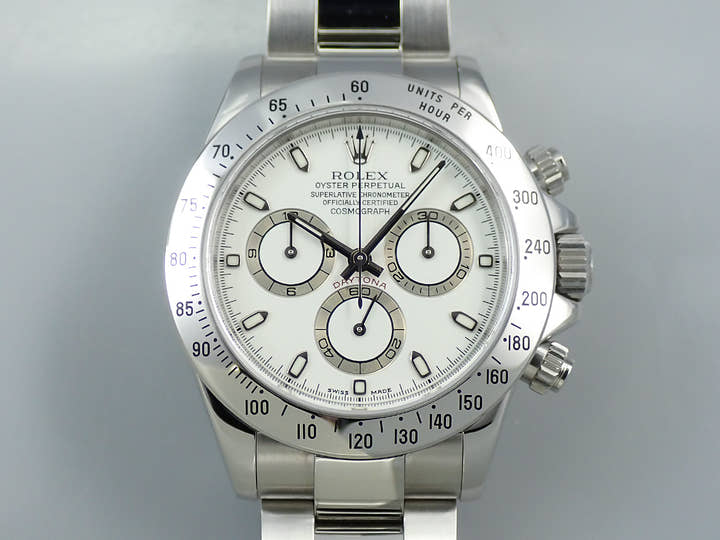 Rolex Daytona Ref. 116520 Stainless Steel White Dial