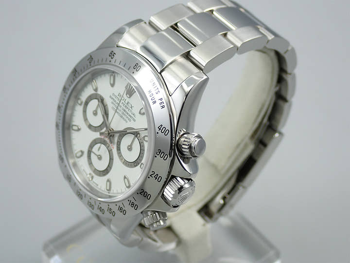 Rolex Daytona Ref. 116520 Stainless Steel White Dial