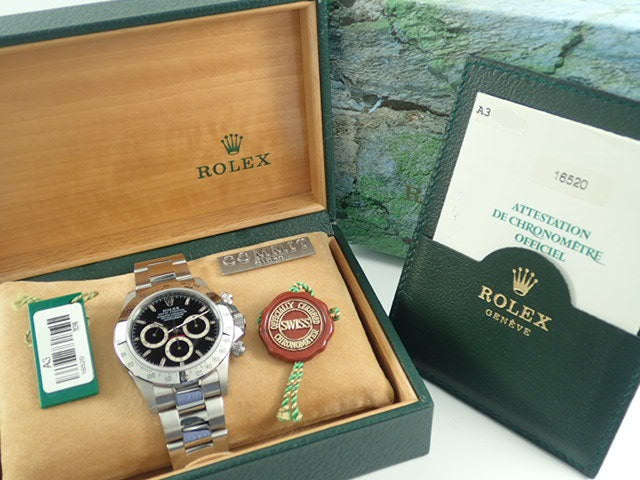 Rolex Daytona El Primero Black Dial A3