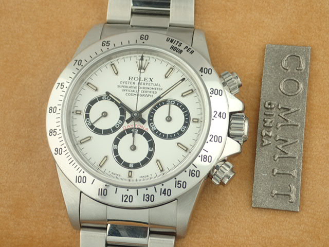 Rolex Daytona El Primero White Dial U-Serial Number