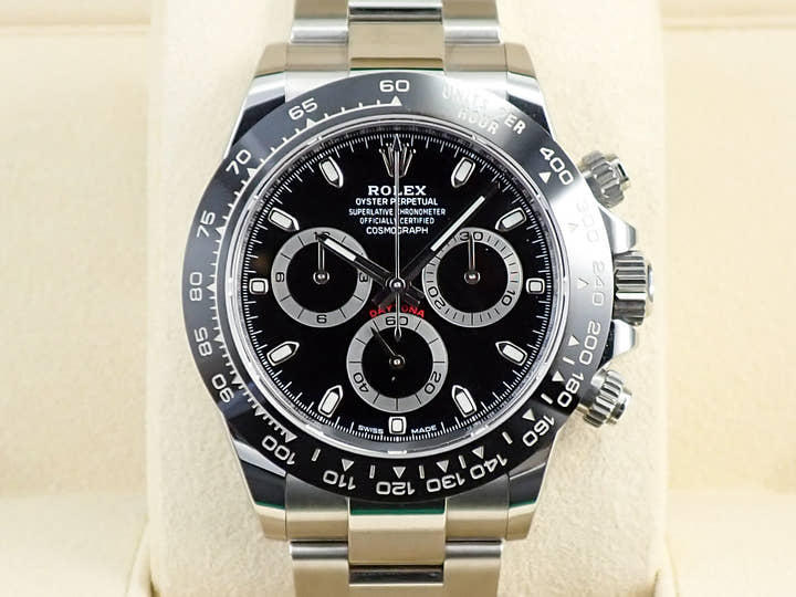ロレックス デイトナ Ref.116500LN ステンレススチール ブラック文字盤