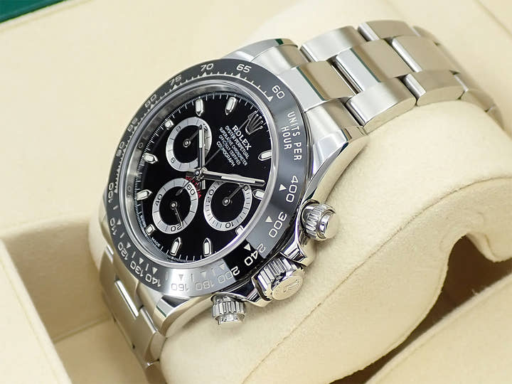 ロレックス デイトナ Ref.116500LN ステンレススチール ブラック文字盤