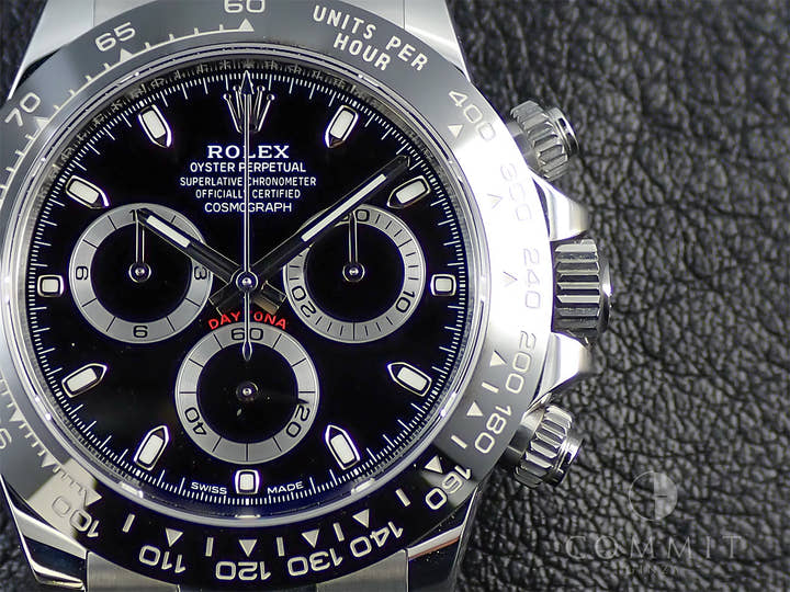 ロレックス デイトナ Ref.116500LN ステンレススチール ブラック文字盤