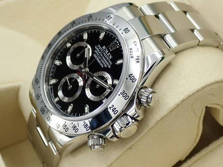 Rolex Daytona Ref. 116520 Stainless Steel Black Dial
