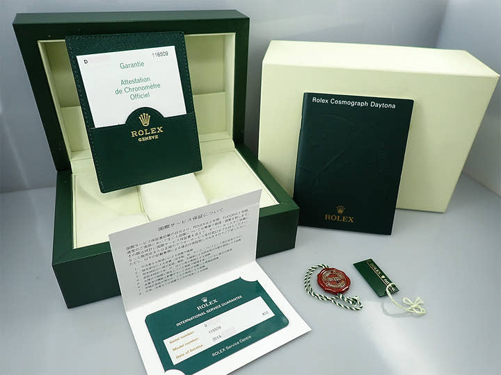 ロレックス デイトナ Ref.116509G ホワイトゴールド グロッシュラー文字盤