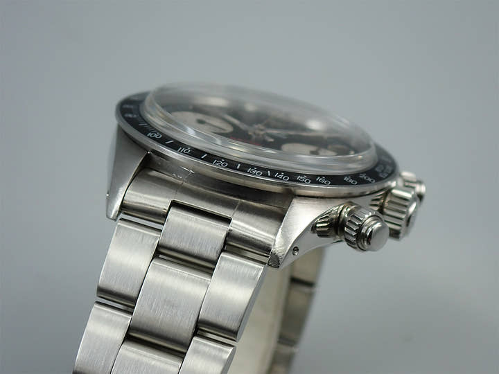 ロレックス デイトナ Ref.6263 ステンレススチール ブラック文字盤