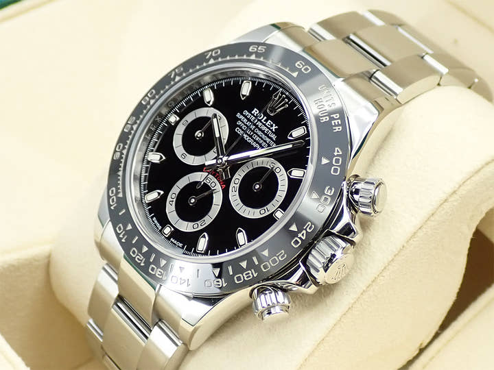 ロレックス デイトナ Ref.116500LN ステンレススチール ブラック文字盤