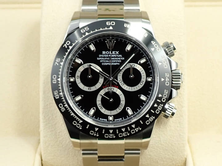 ロレックス デイトナ Ref.116500LN ステンレススチール ブラック文字盤