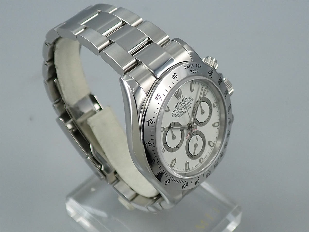 ロレックス デイトナ Ref.116520 ホワイト文字盤 中古 JP824698