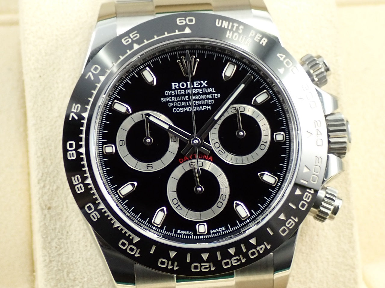 Rolex Daytona Ref.116500LN SS Black Dial