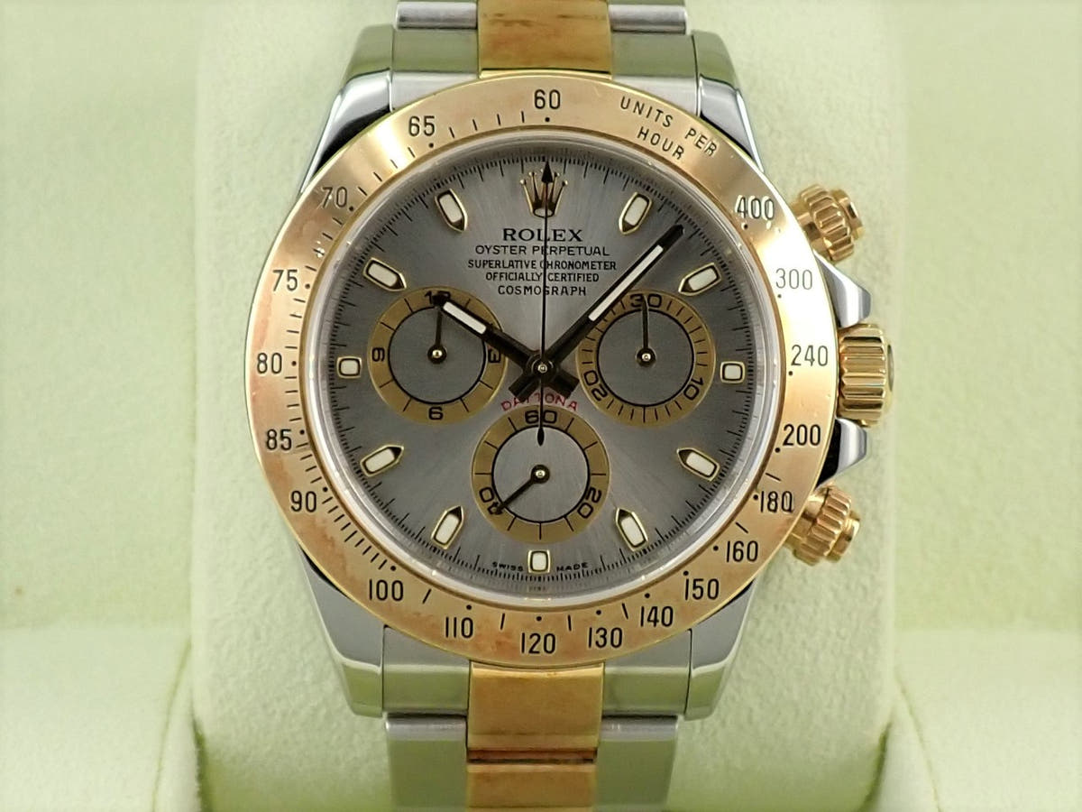 ロレックス デイトナ Ref.116523 グレー文字盤 中古 P6KWHPAP