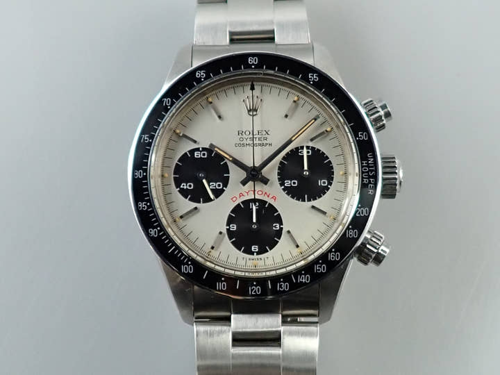 ロレックス デイトナ Ref.6263 ステンレススチール シルバー文字盤