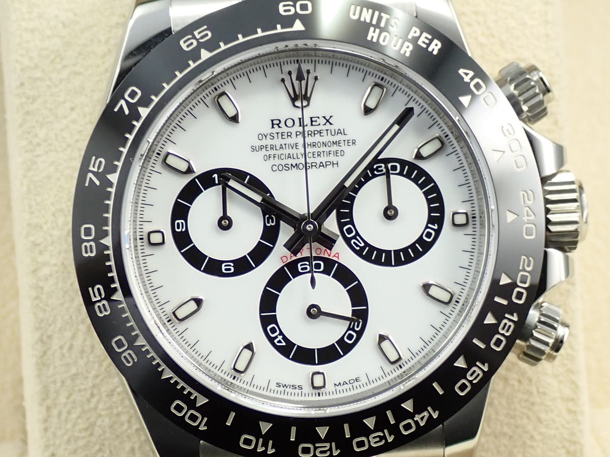 ロレックス デイトナ Ref.116500LN ホワイト文字盤 美品 4ST36YS6