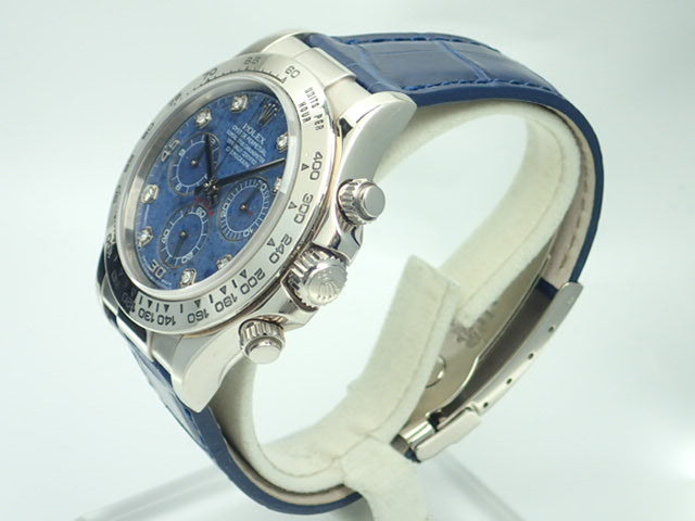 Rolex Cosmograph Daytona Sodalite 8P Diamond