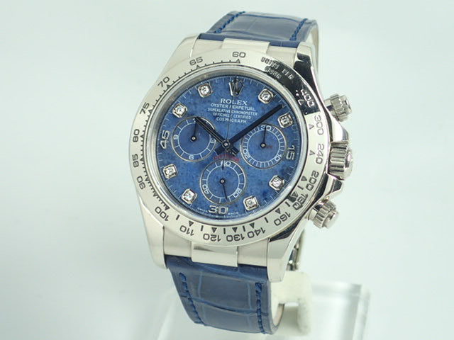 Rolex Cosmograph Daytona Sodalite 8P Diamond