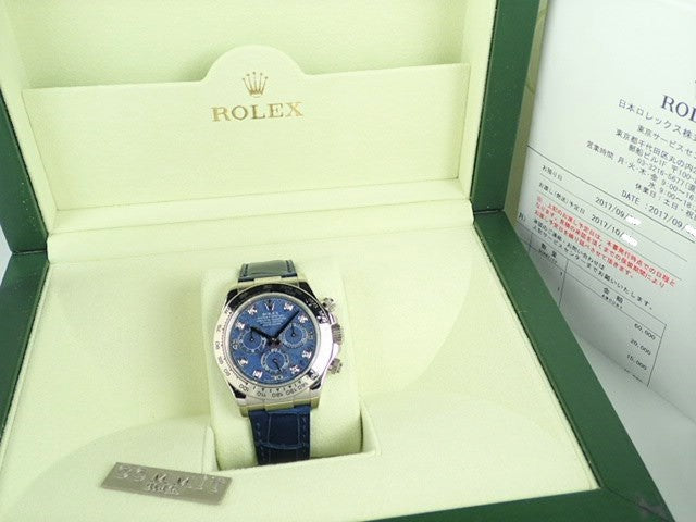 Rolex Cosmograph Daytona Sodalite 8P Diamond