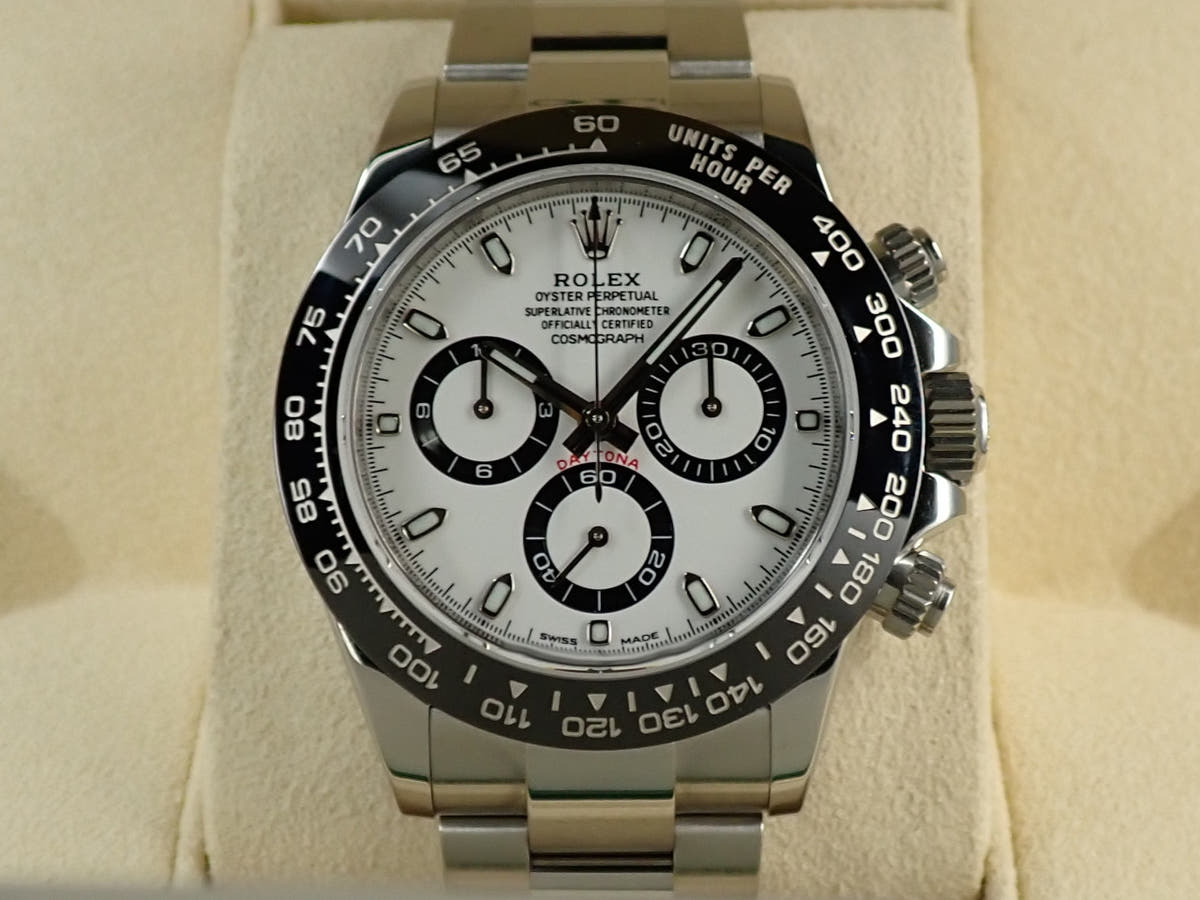 ロレックス デイトナ Ref.116500LN ホワイト文字盤 中古 6PXSMHTY