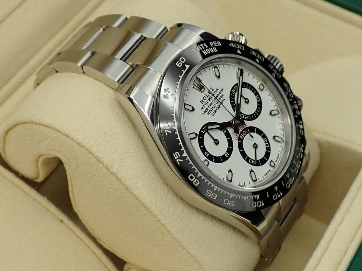 ロレックス デイトナ Ref.116500LN ホワイト文字盤 中古 6PXSMHTY