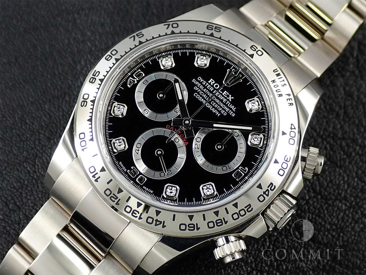 ロレックス デイトナ Ref.116509G ブラック文字盤 中古 13L6P93L