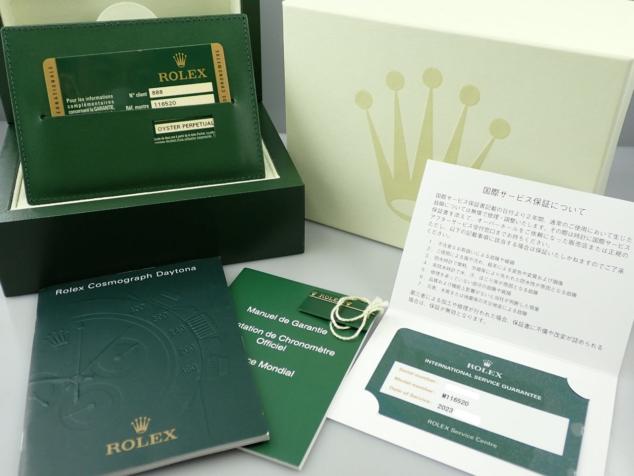 Rolex Daytona &lt;Warranty, Box, etc.&gt;