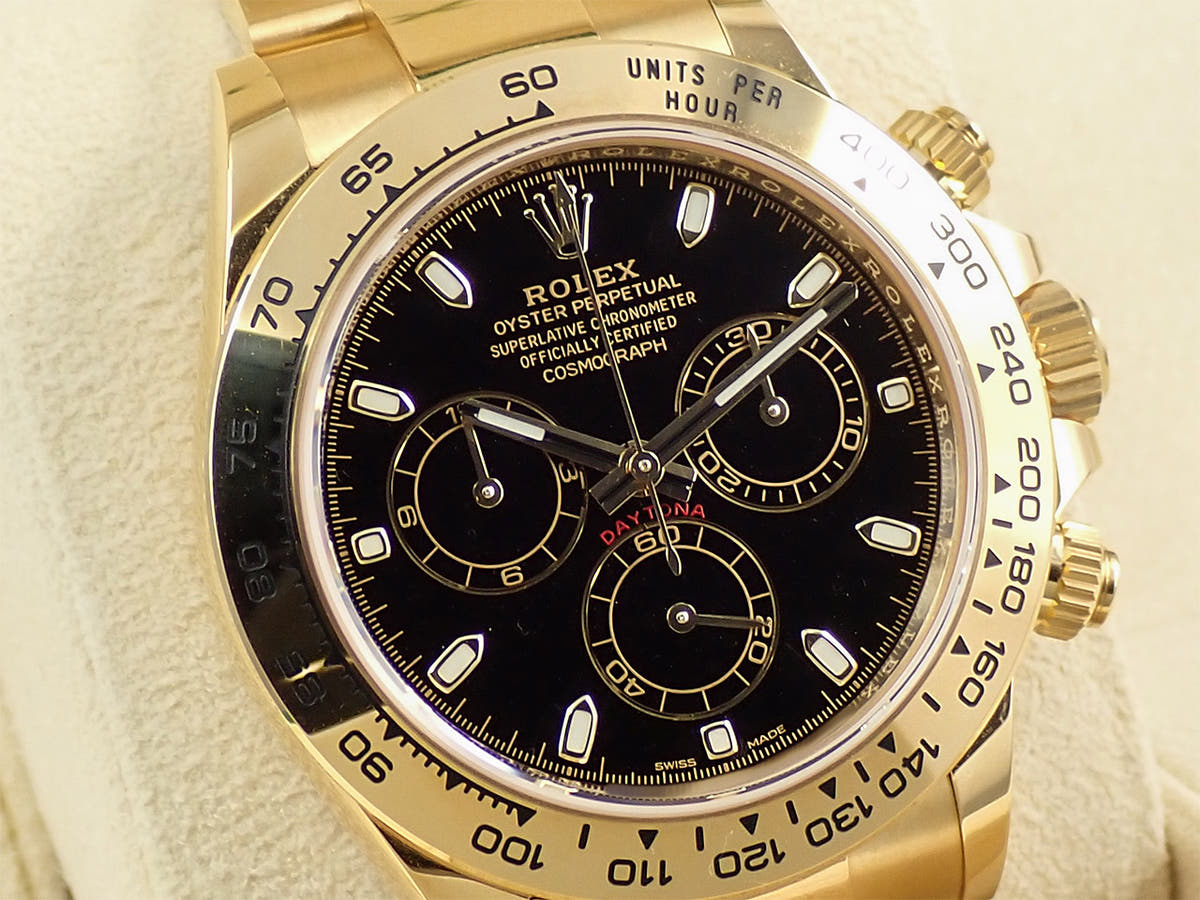 ロレックス デイトナ Ref.116508 ブラック文字盤 美品 9VX76VSM