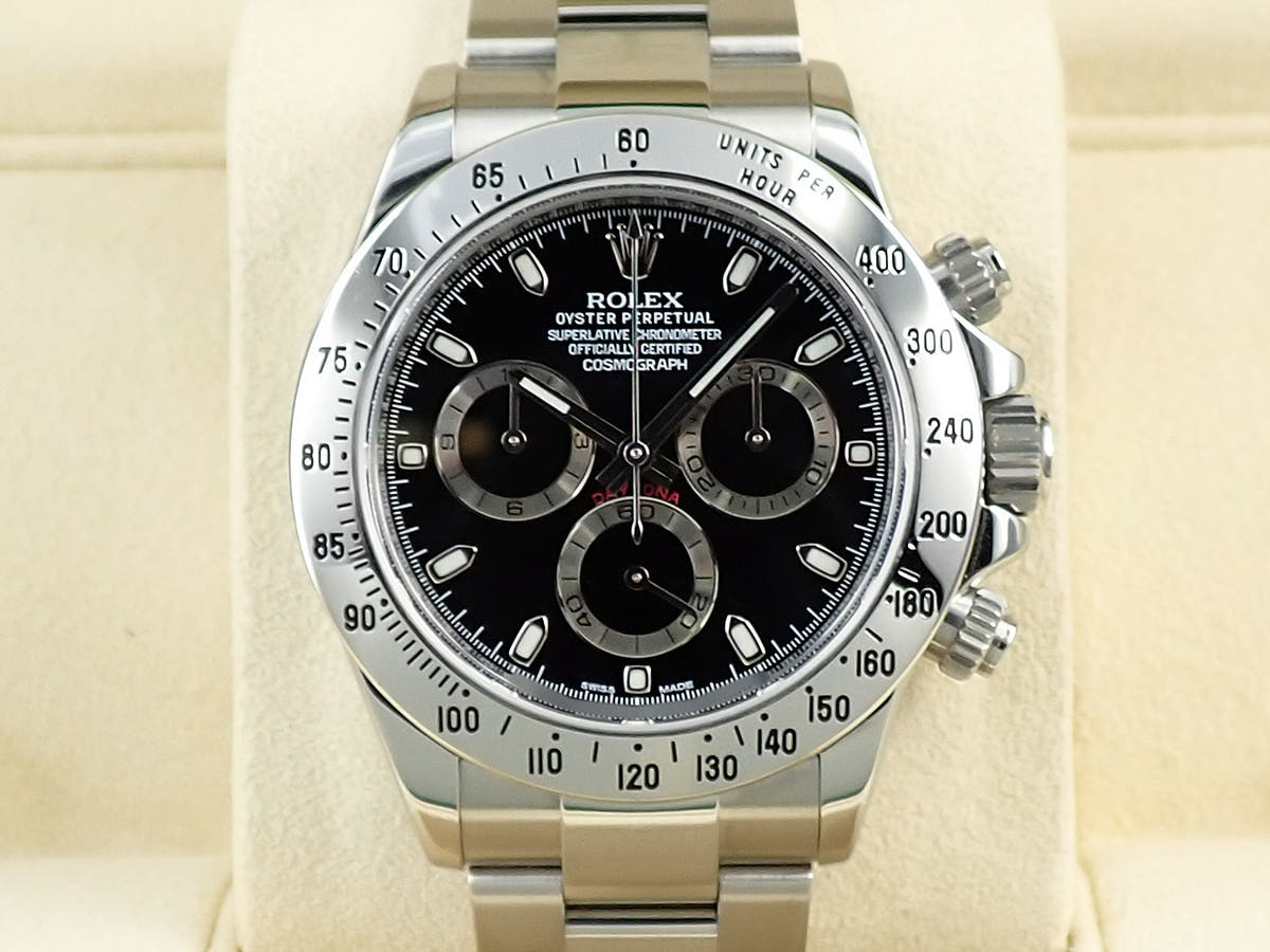 ロレックス デイトナ Ref.116520 ブラック文字盤 中古 4PU80632