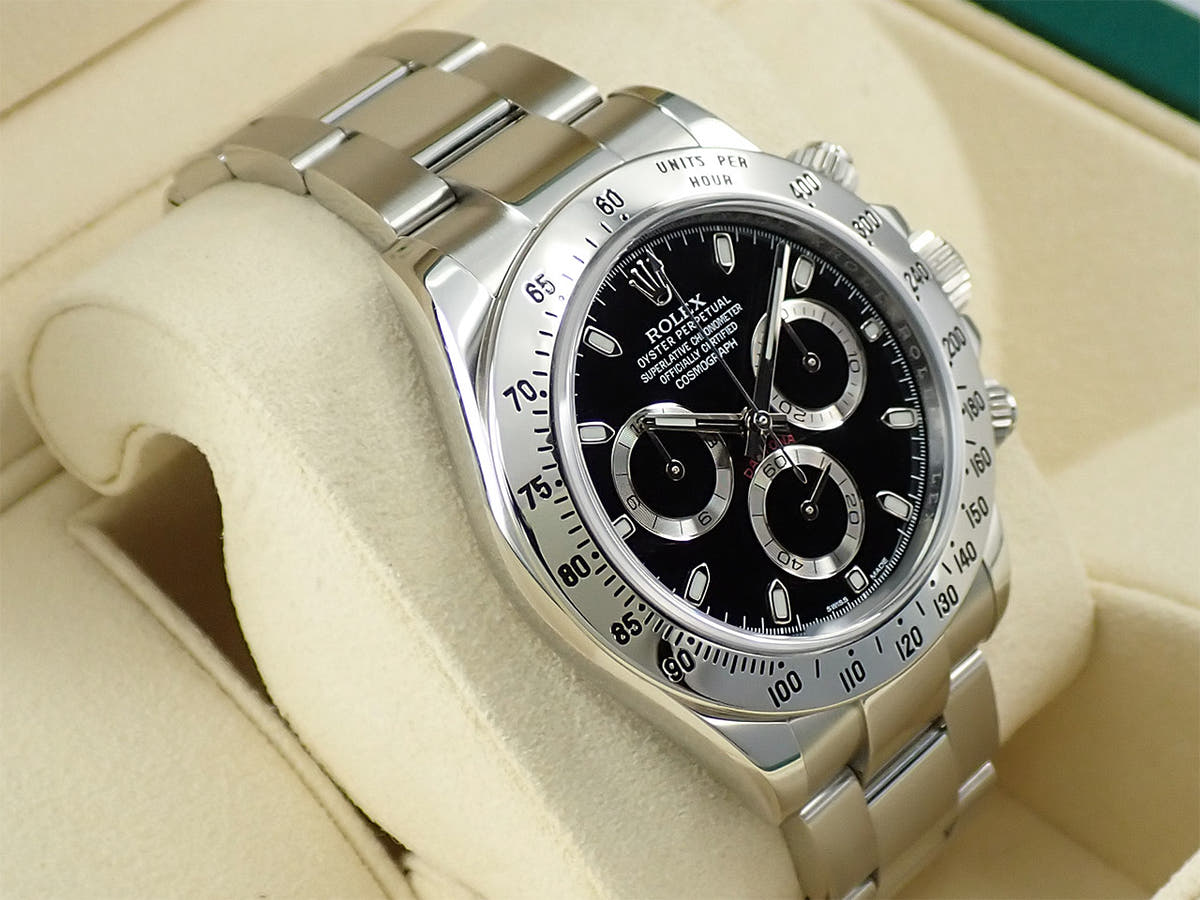 ロレックス デイトナ Ref.116520 ブラック文字盤 中古 4PU80632