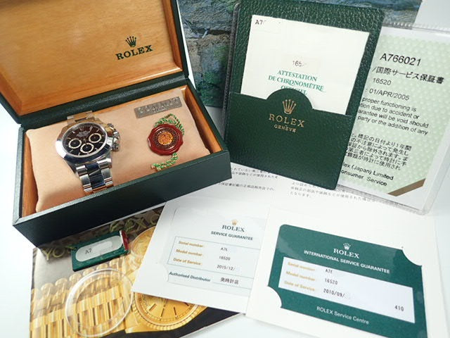 Rolex Daytona El Primero Black Dial A7