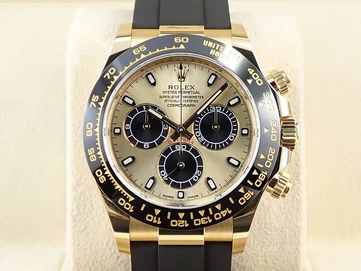 ロレックス デイトナ Ref.116518LN イエローゴールド ブラックxシャンパン文字盤