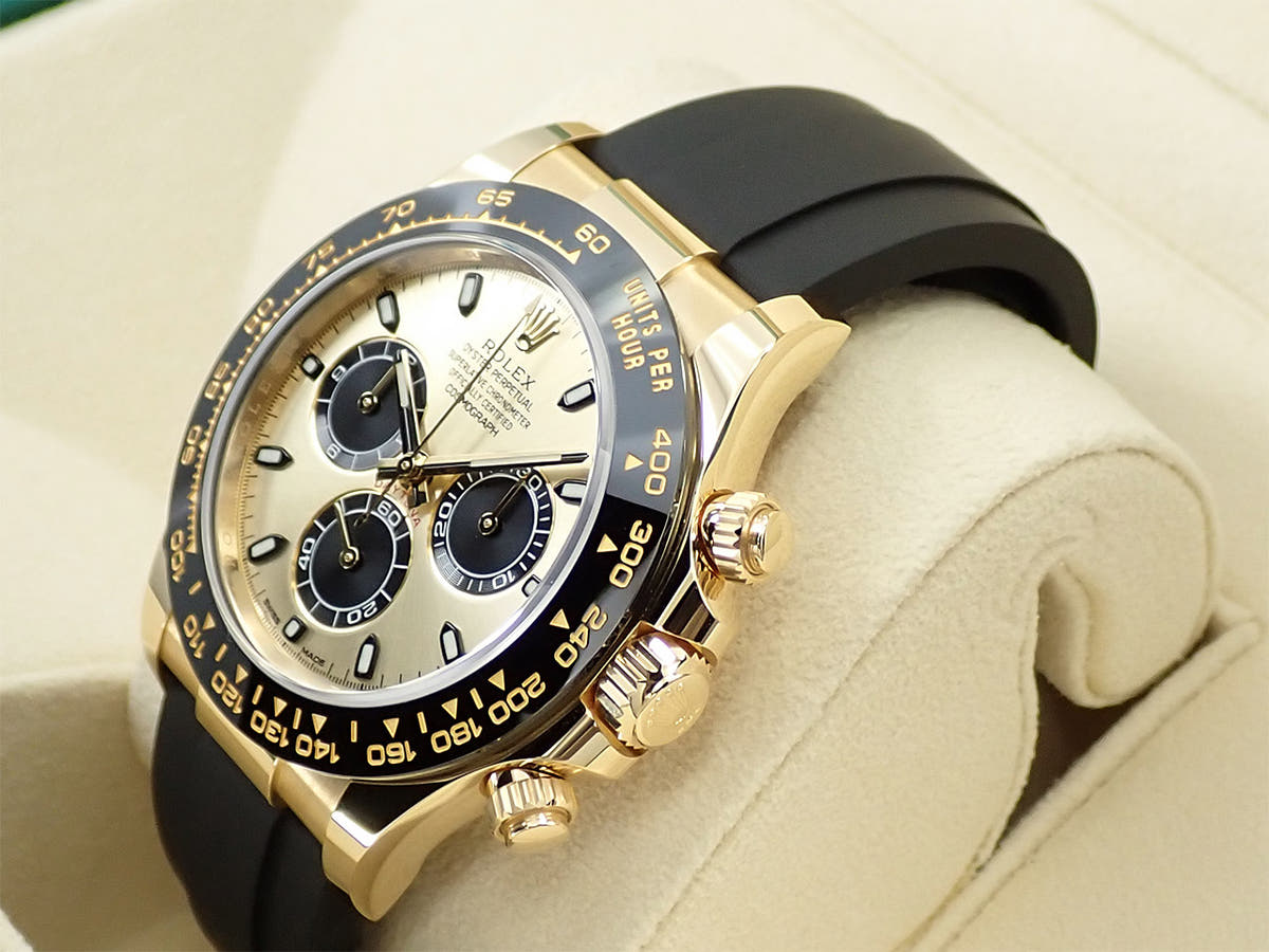 ロレックス デイトナ Ref.116518LN ブラック×シャンパン文字盤 未使用 Y8RP6043