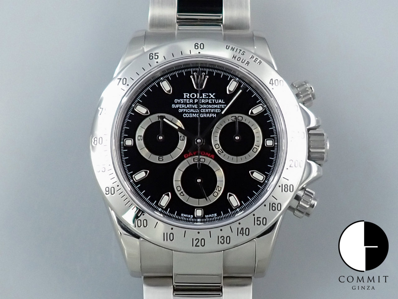 Rolex Daytona Ref.116520 SS Black Dial