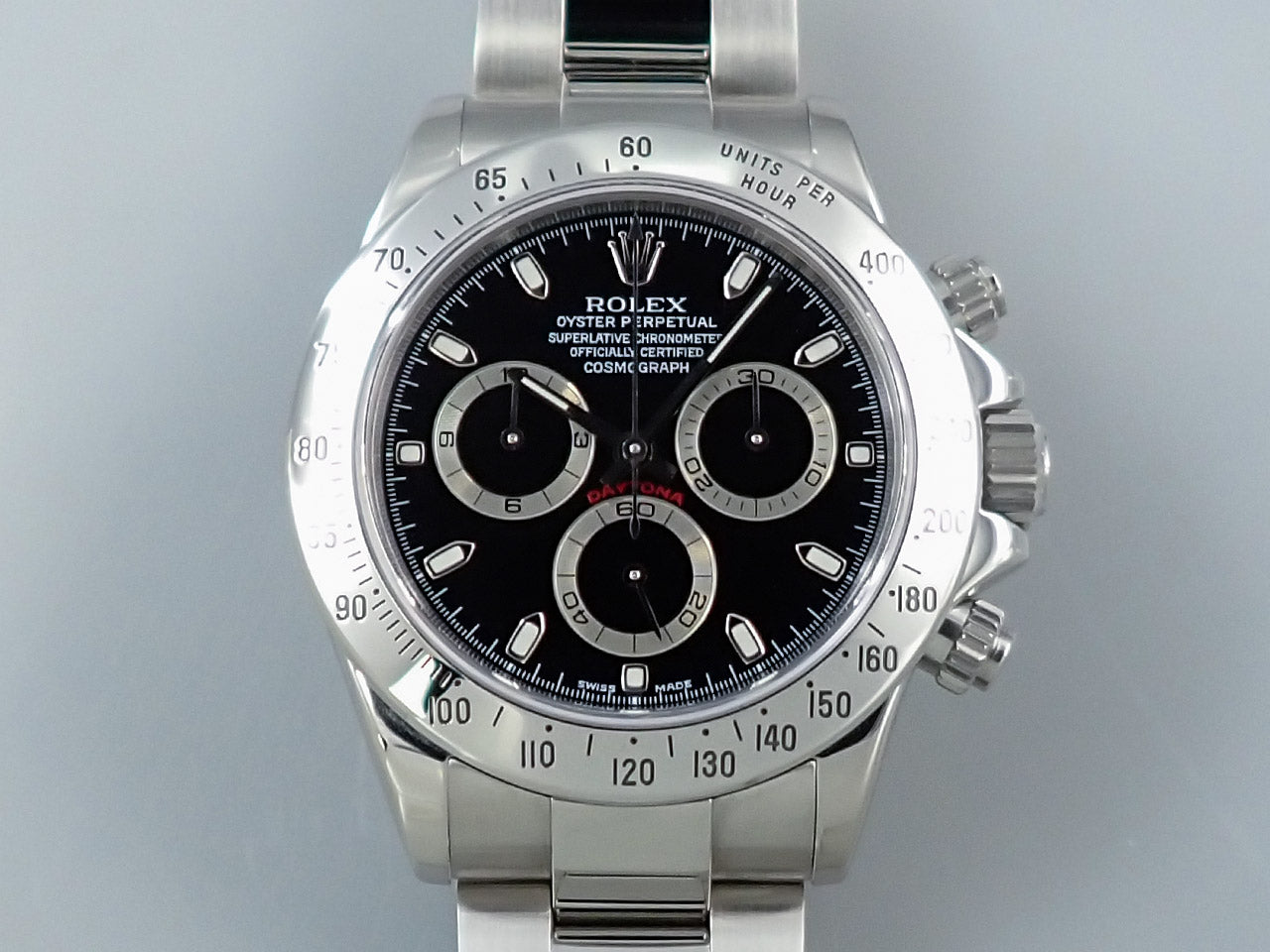 Rolex Daytona Ref.116520 SS Black Dial