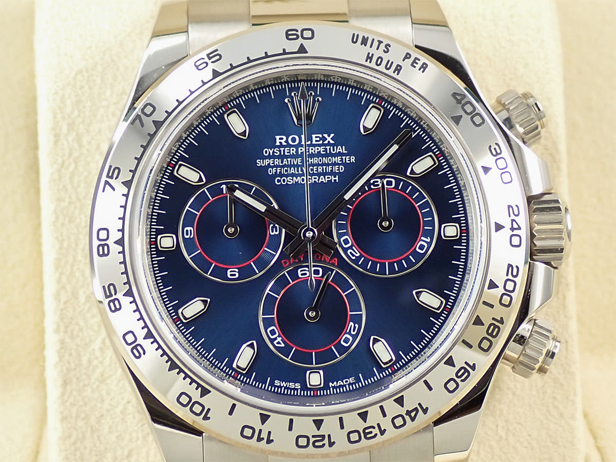 ロレックス デイトナ Ref.116509 ブルー文字盤 中古 H89R56C9