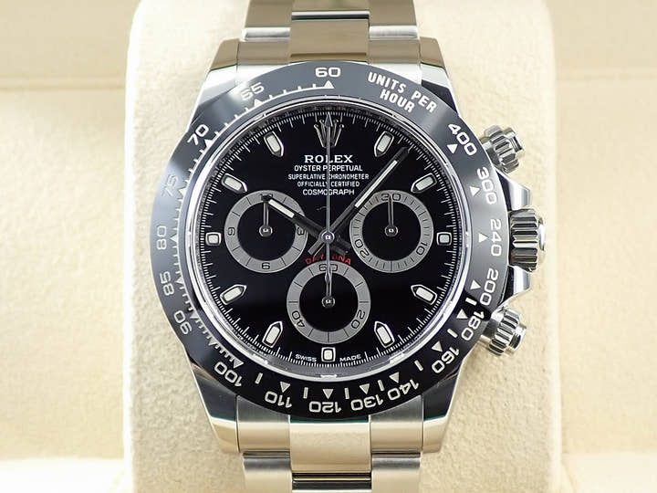ロレックス デイトナ Ref.116500LN ステンレススチール ブラック文字盤