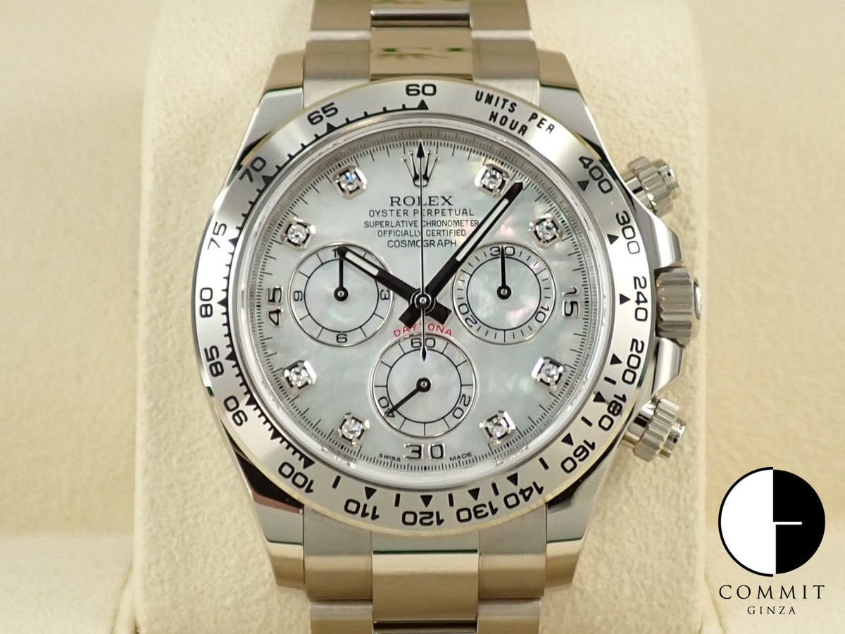 ロレックス デイトナ Ref.116509NG ホワイトシェル文字盤 美品 K3608850